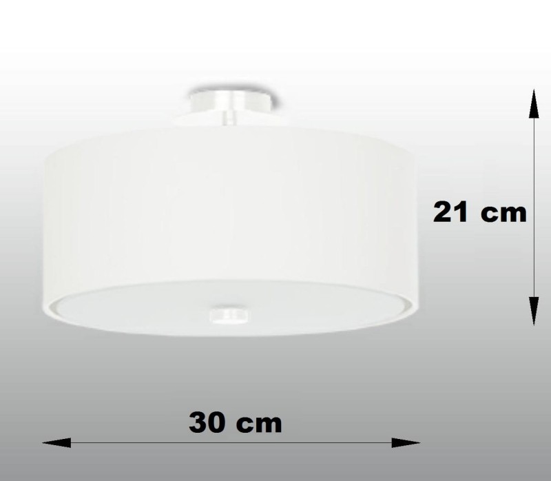 Plafon SKALA 30 biały-5315963