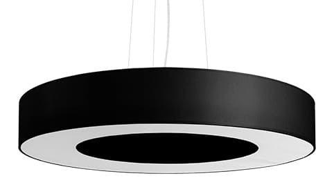 Żyrandol SATURNO SLIM 50 czarny-5315927