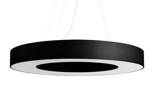  Żyrandol SATURNO SLIM 70 czarny