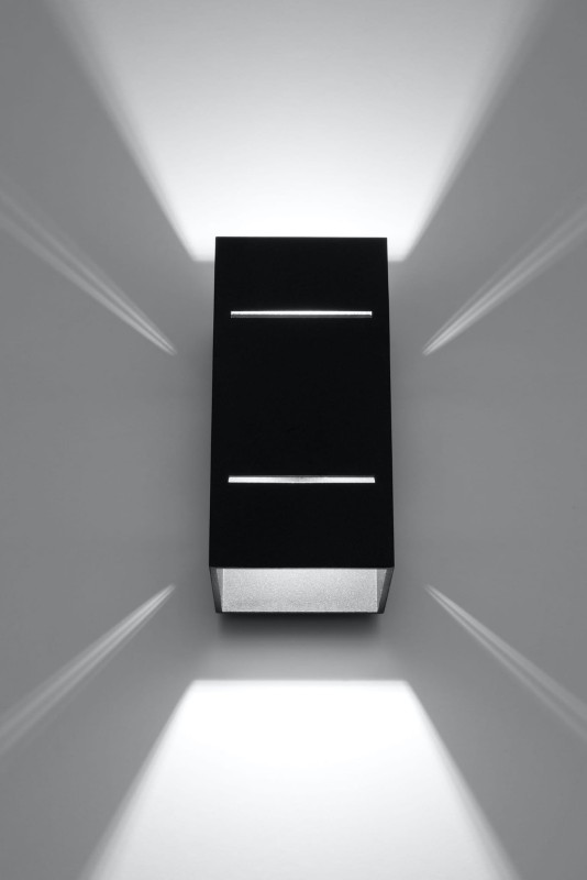 Kinkiet BLOCCO Czarny-3939858