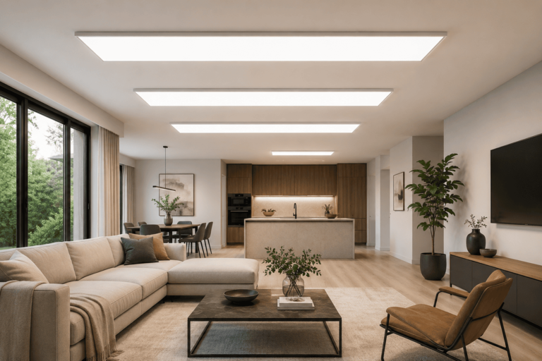 Panele sufitowe LED – nowoczesne oświetlenie LED do wnętrz, które mają działać każdego dnia